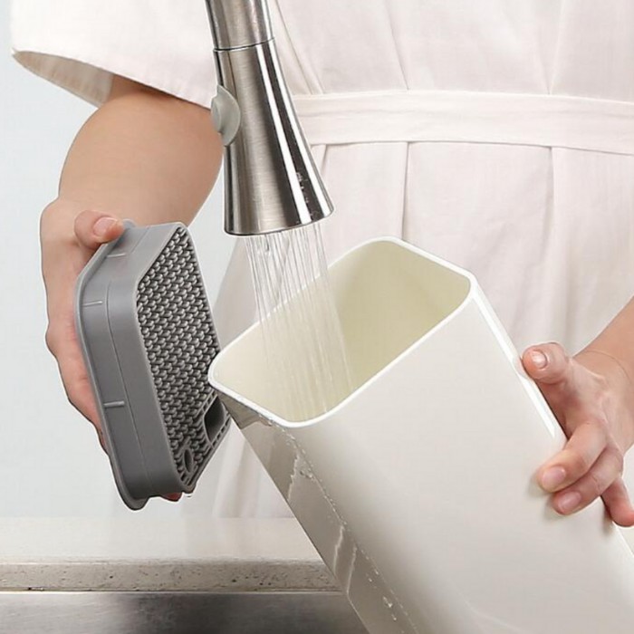 Huohou Tempat Pisau Dapur Cutlery Knife Holder Kitchen Organizer