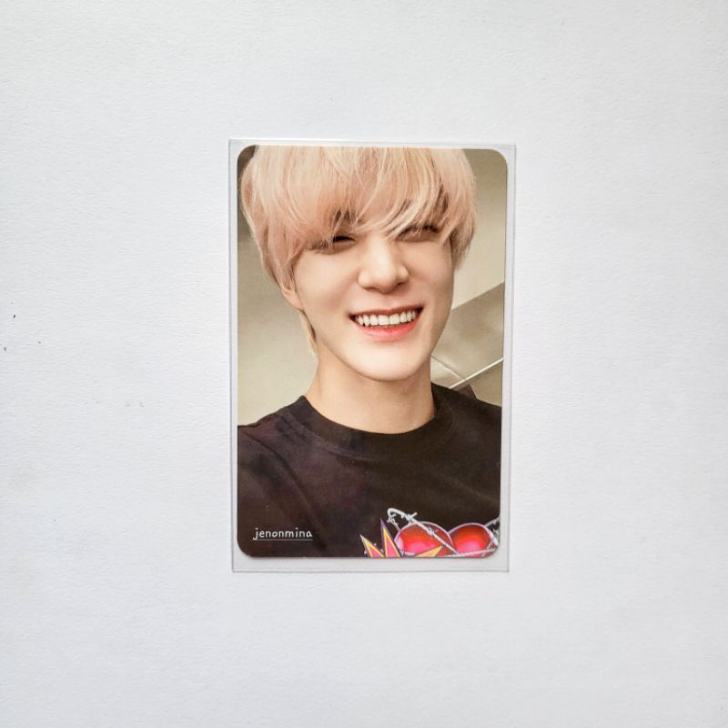 PC PHOTOCARD OFFICIAL JENO T-SHIRT GLITCH MODE NCT DREAM tshirt glimo