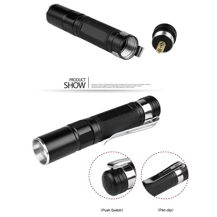 IDN TOOLS - TaffLED Senter LED Mini Cree XPE Q5 2000 Lumens - Mini 864