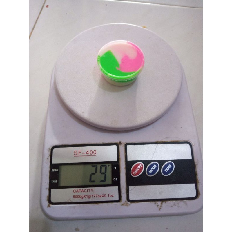 20pcs Mainan slime pelangi // slem mangkok //slaime cup 30 cc murah