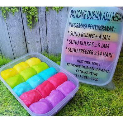 

Pancake Durian Isi 15pc