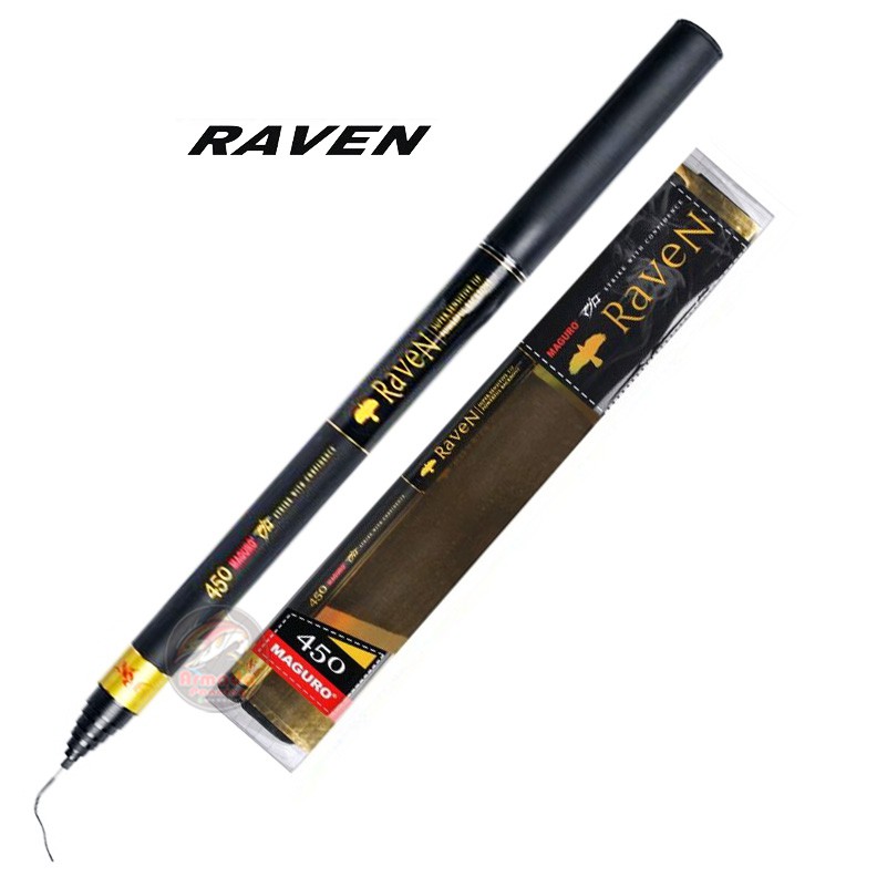 Joran Pancing Tegek MAGURO RAVEN I Ruas Standar I Carbon I Power Light I Joran Pancing