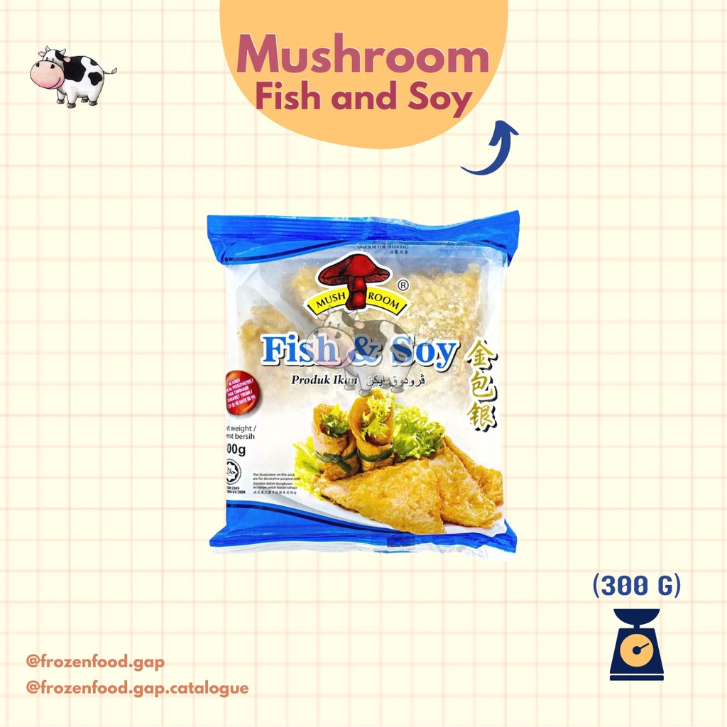 

MUSHROOM FISH AND SOY 300GR | BAKSO | FROZENFOODGAP