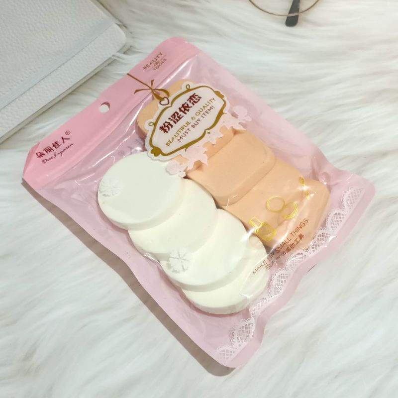 8 PCS SPON MAKE UP/SPON BEDAK/SPONGE MAKE UP