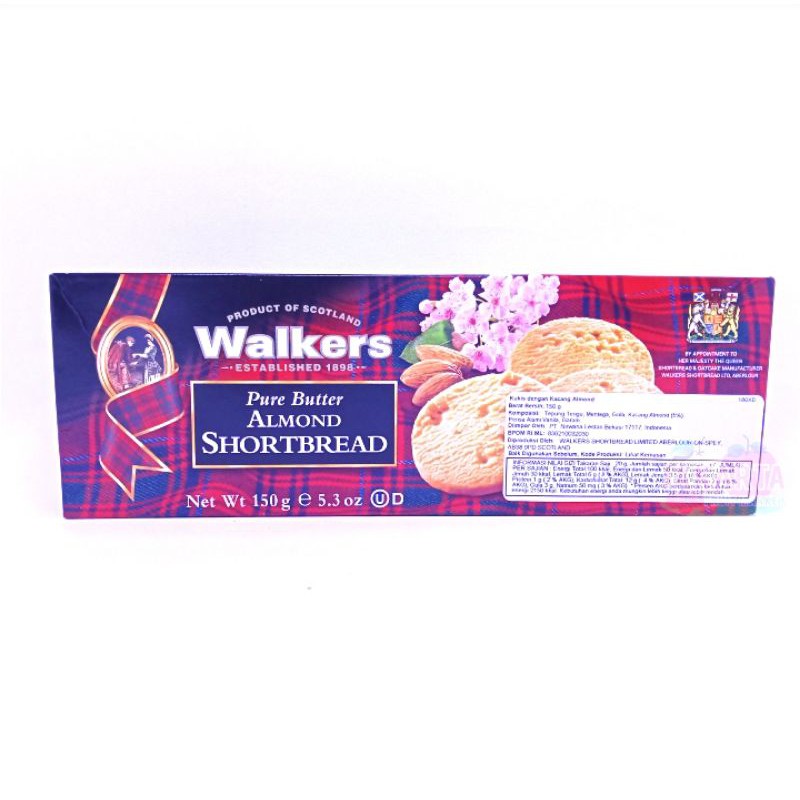 

(KUKIS) WALKERS ALMOND 150G