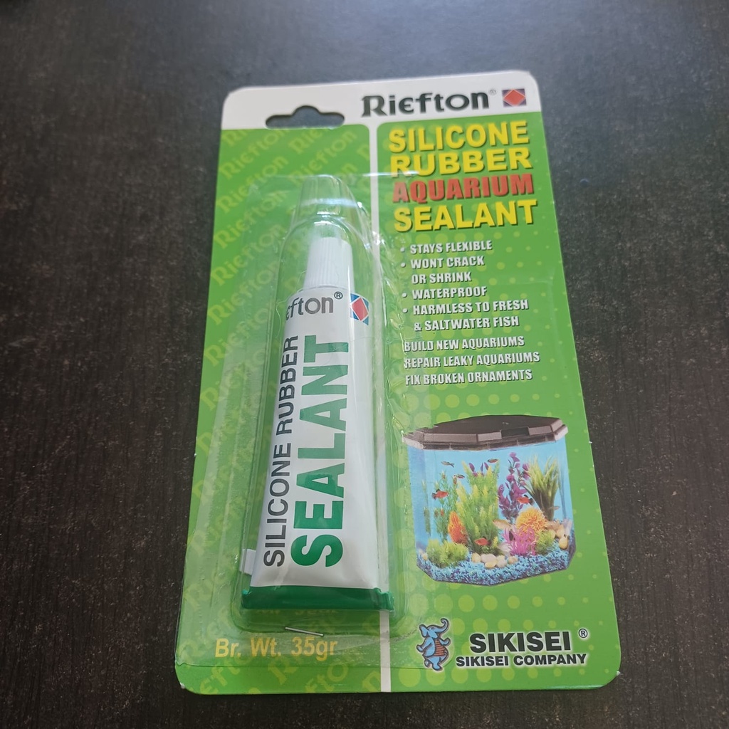 Lem kaca lem aquarium silicone rubber sealant