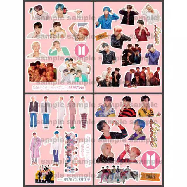 

Stiker bts boy with luv termurah