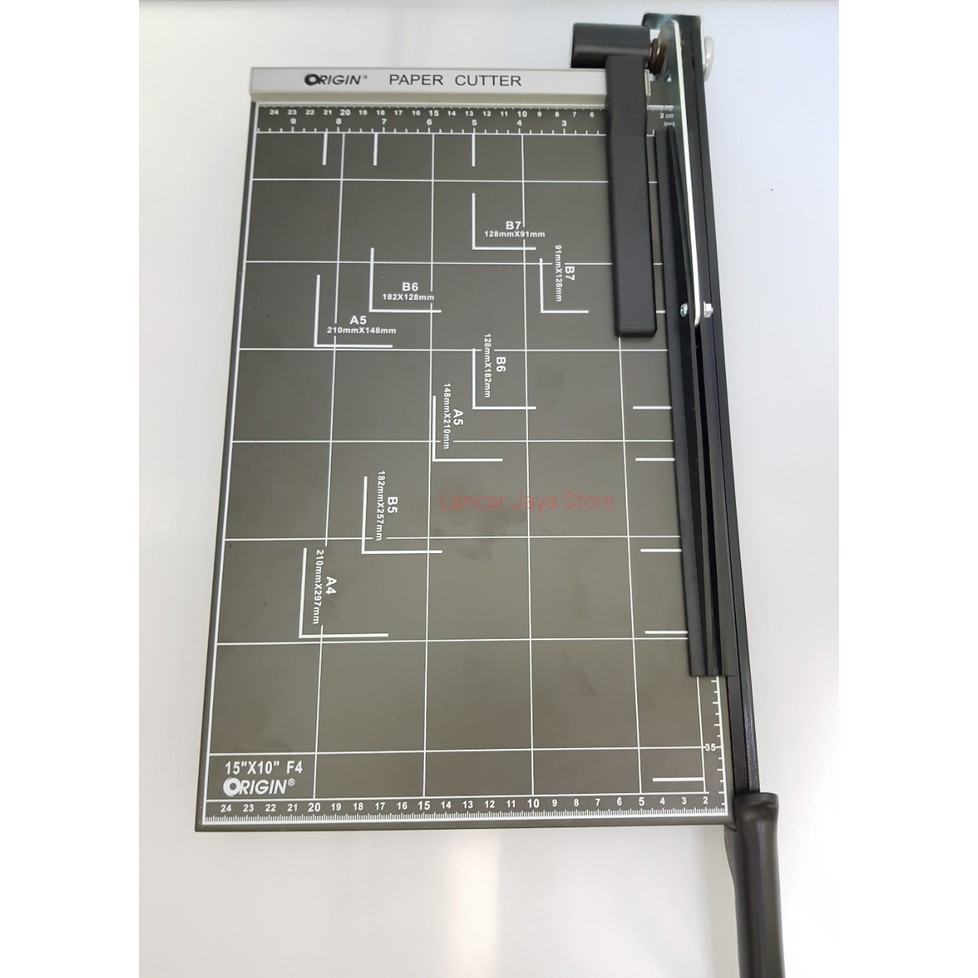 Alat Pemotong Kertas PCC F4R / Paper Cutter Origin F4 - Abu-abu