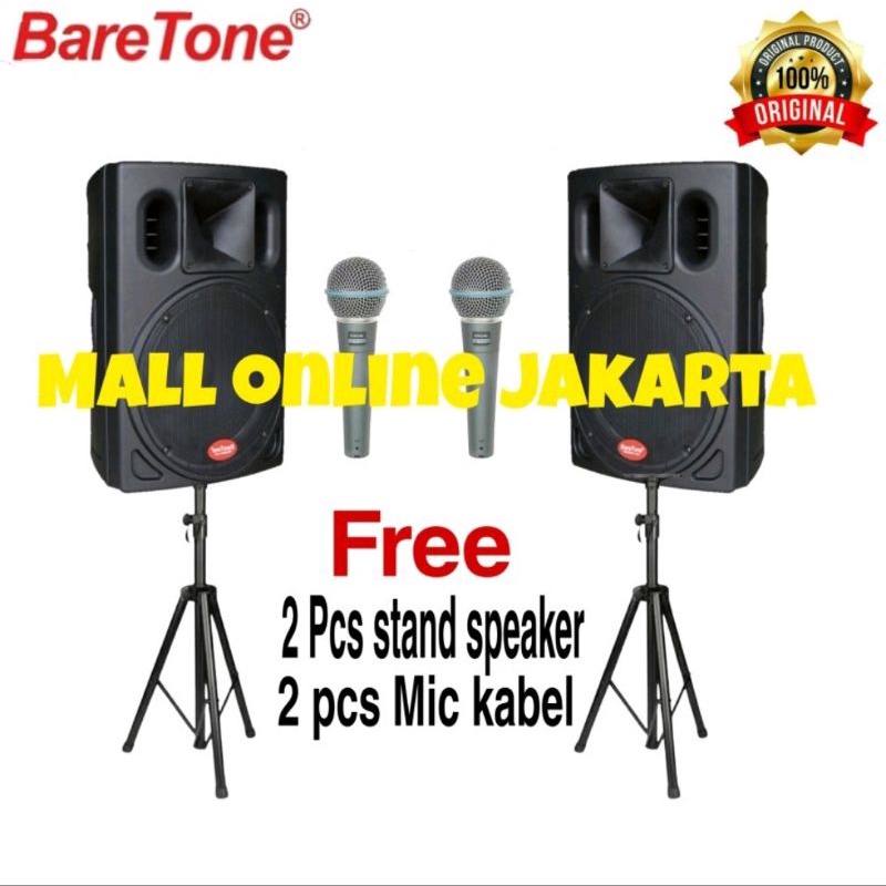 Speaker pasive baretone bt a1530w 15 inch 800 watt pasif bta1530w