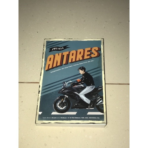 novel antares + ttd (preloved)