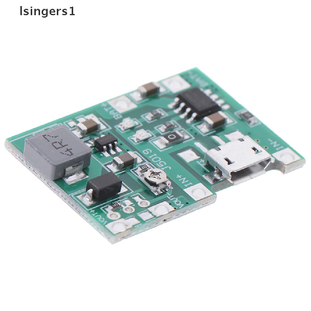 (lsingers1) Modul step up boost Baterai li-ion 18650 3.7v 4.2v dc-dc