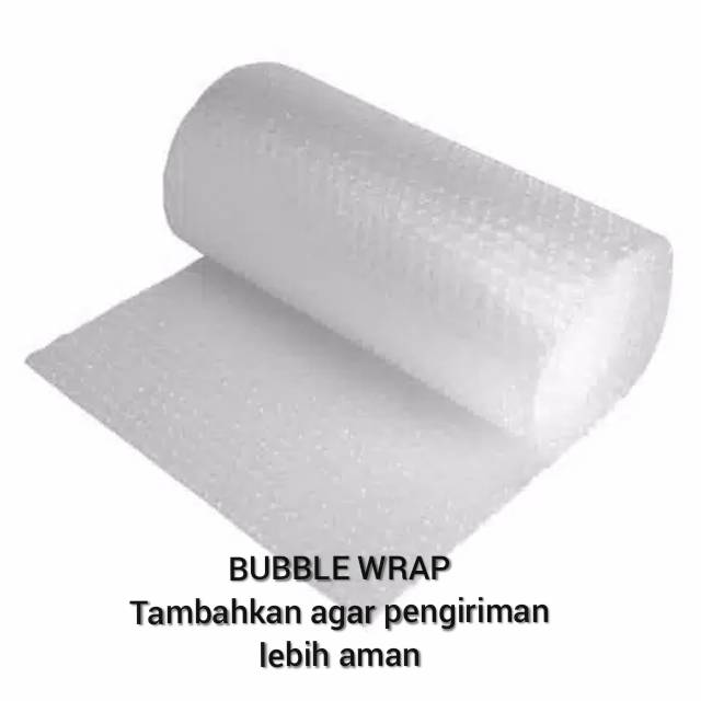 

BUBBLE WRAP || Tambahkan agar pengiriman lebih aman
