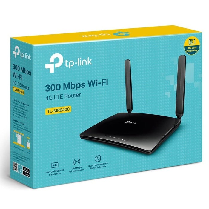 TP-LINK TL-MR6400 300Mbps Wireless N 4G LTE Router TP LINK TL MR6400