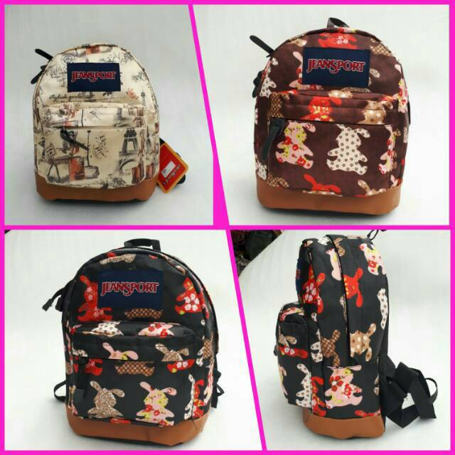 SALE!!TA tas ransel santai motif tas punggung cewek grosir TERLARIS