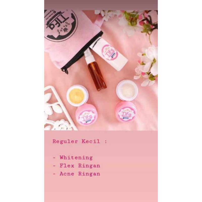 Paket tifa skincare reguler kecil | tifa skincare reguler besar