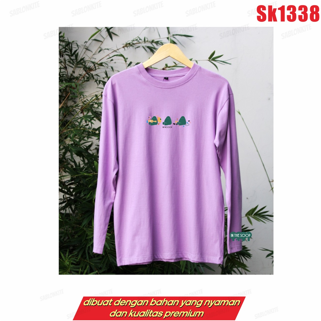 MURAH!!! KAOS KPOP IN THE SOOP 2 3LOGO SK1338 UNISEX ADA KAOS ANAK