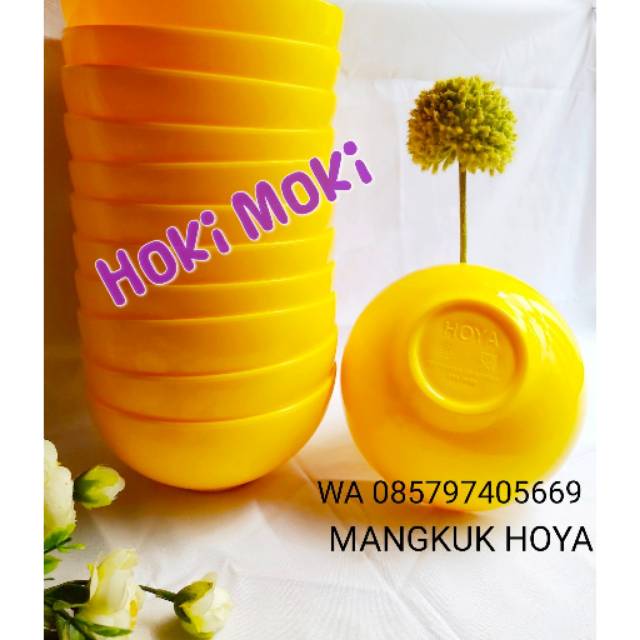 Mangkuk plastik HOYA (12PCS)