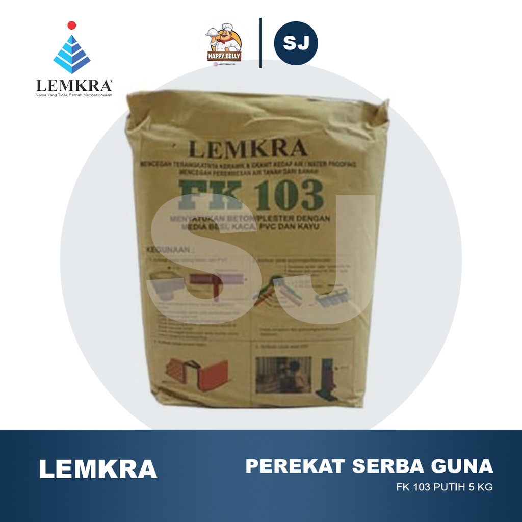 LEMKRA AMFLEX FK 103 - SEMEN WATERPROOFING PUTIH- 5 KG