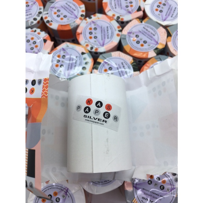 

kertas- paket 1 dus kertas thermal paper roll 58 x 40 isi 100 roll -kertas.