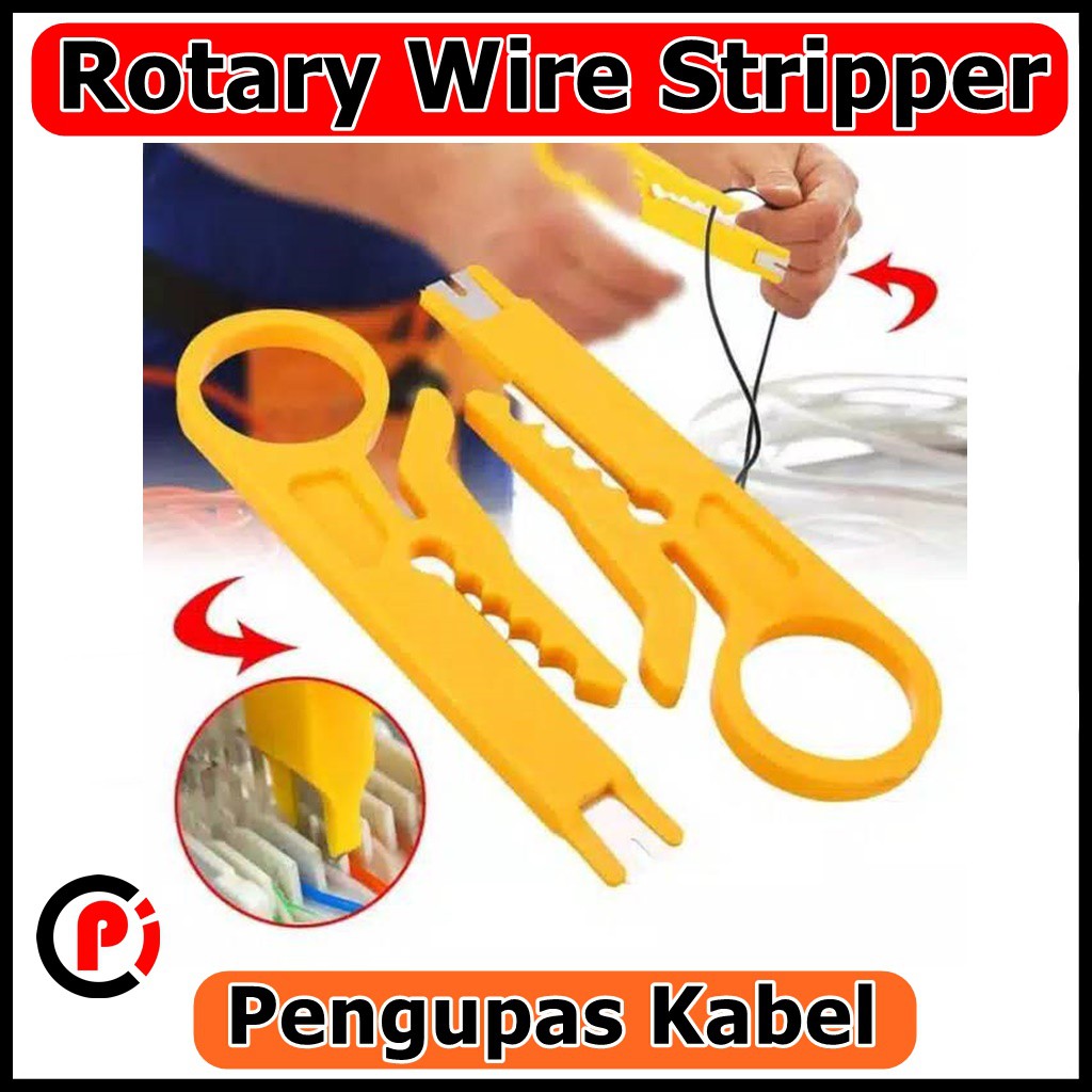 Rotary Wire Stripper Pengupas Kulit Kabel Cable