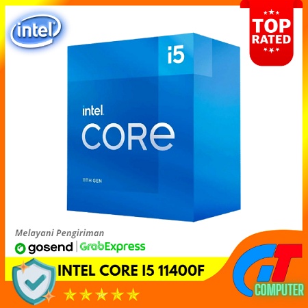 INTEL CORE I5 11400F 2.6GHz ROCKET LAKE 6 CORE 12 THREAD LGA1200 [BOX]