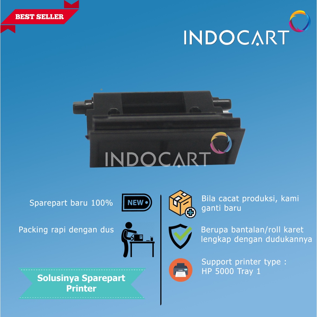 Separation Pad-HP 5000 Tray 1 RF5-3439