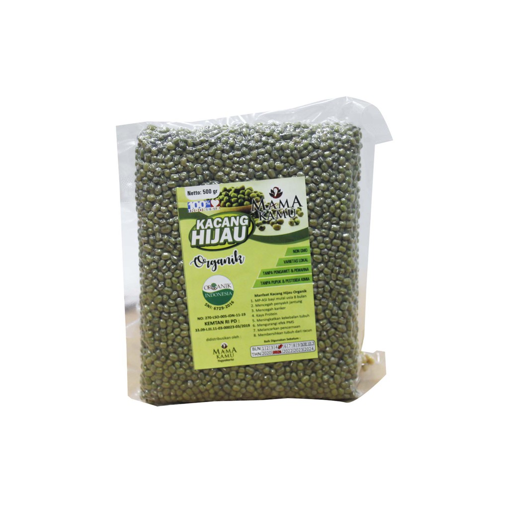 

Mama Kamu Kacang Hijau Organik 500 gr