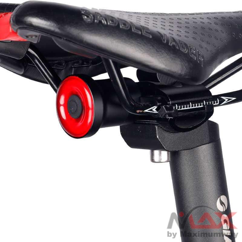 Enfitnix XLite 100 Lampu Sepeda Smart LED Taillight Mount Type Saddle Mount aksesoris elektrik MTB