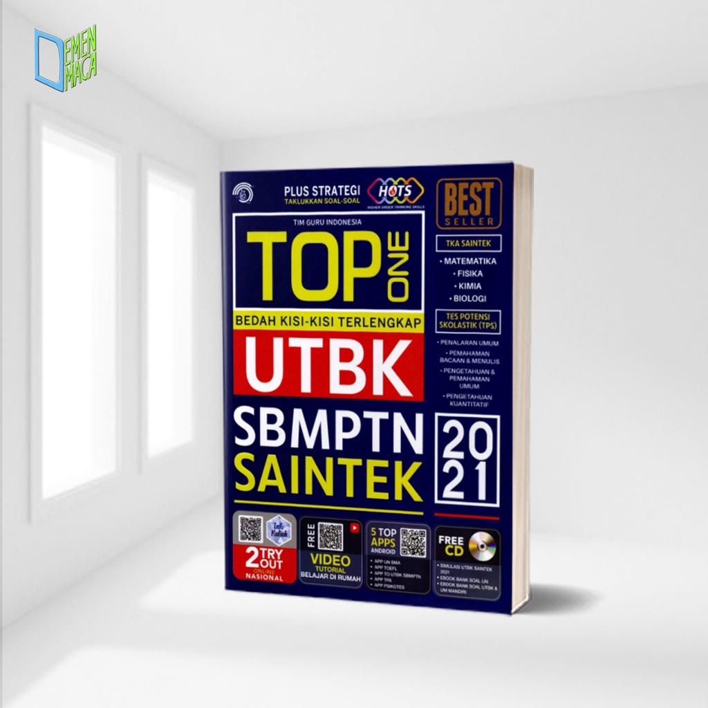 TOP ONE UTBK SBMPTN SAINTEK 2021 + CD