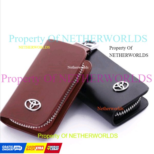 Gantungan kunci mobil dompet stnk Toyota Agya