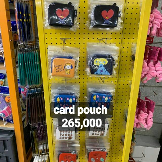 BT21 Character Card Pouch Official Handcarry Juli 2019