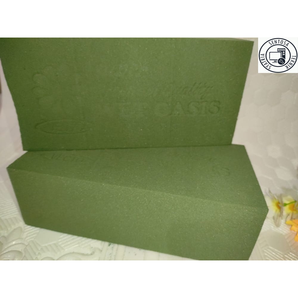 Floral Foam VECTO || Spon Bunga || Busa Bunga Basah Untuk Bunga Hidup Fresh / Buket