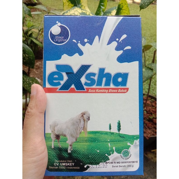 

susu kambing exsha