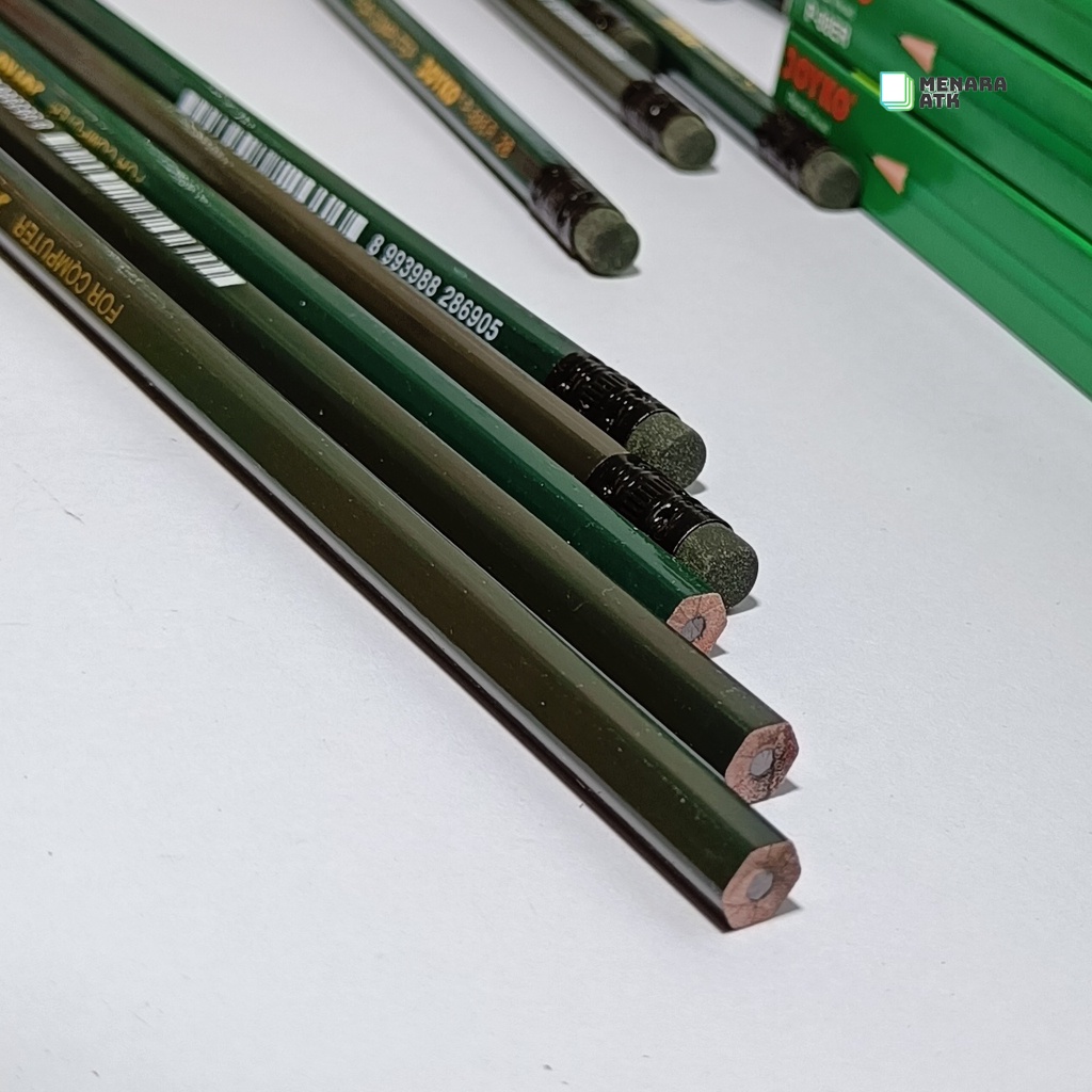 

Joyko P-88ER Pensil Kayu 2B dengan Penghapus (12PCS)