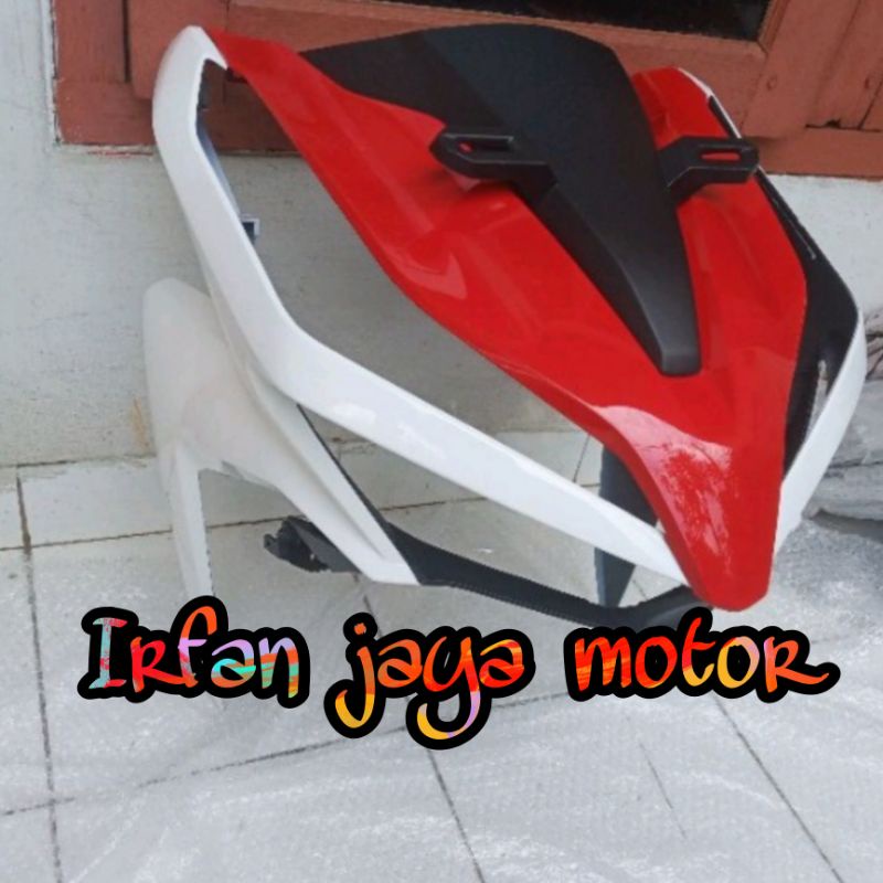Tameng panel body depan Honda Vario 125 150 all new merah putih 2018 2020