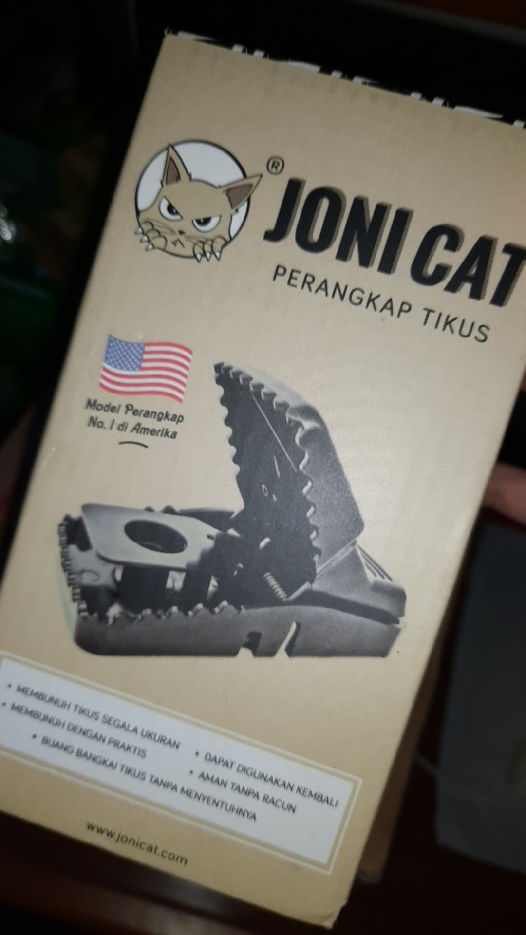 Joni Cat Perangkap Tikus Modern Lebih Efektif Dari Racun Tikus - Terlaris