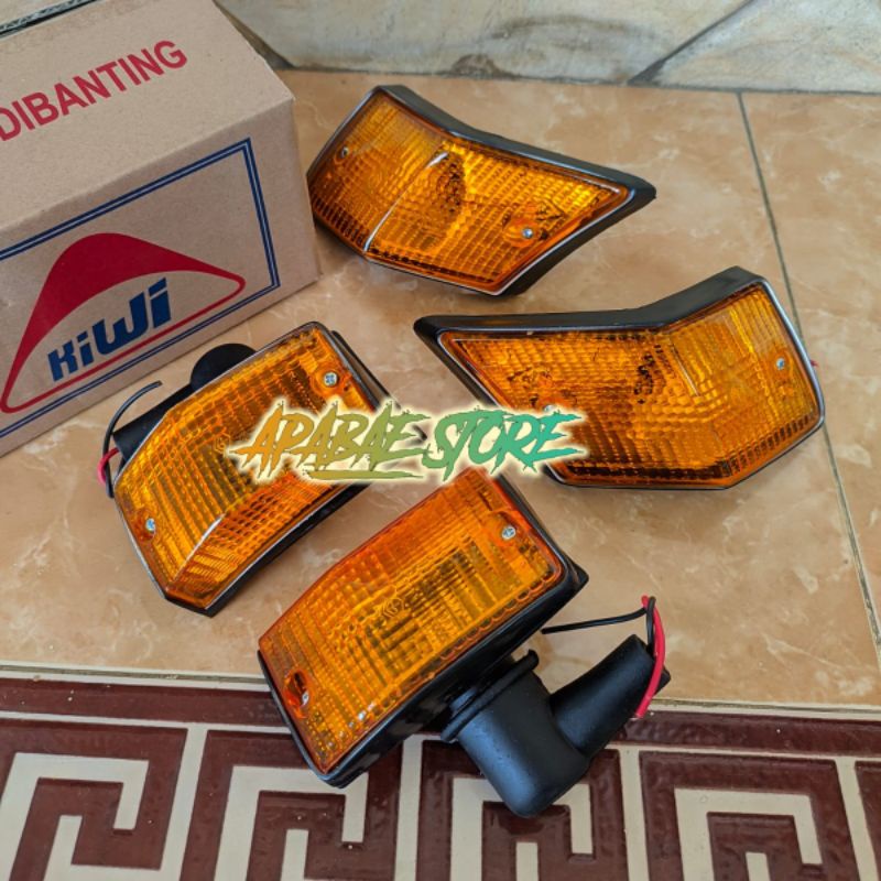 Lampu Sein Assy Vespa PXE Excel Original Kiwi