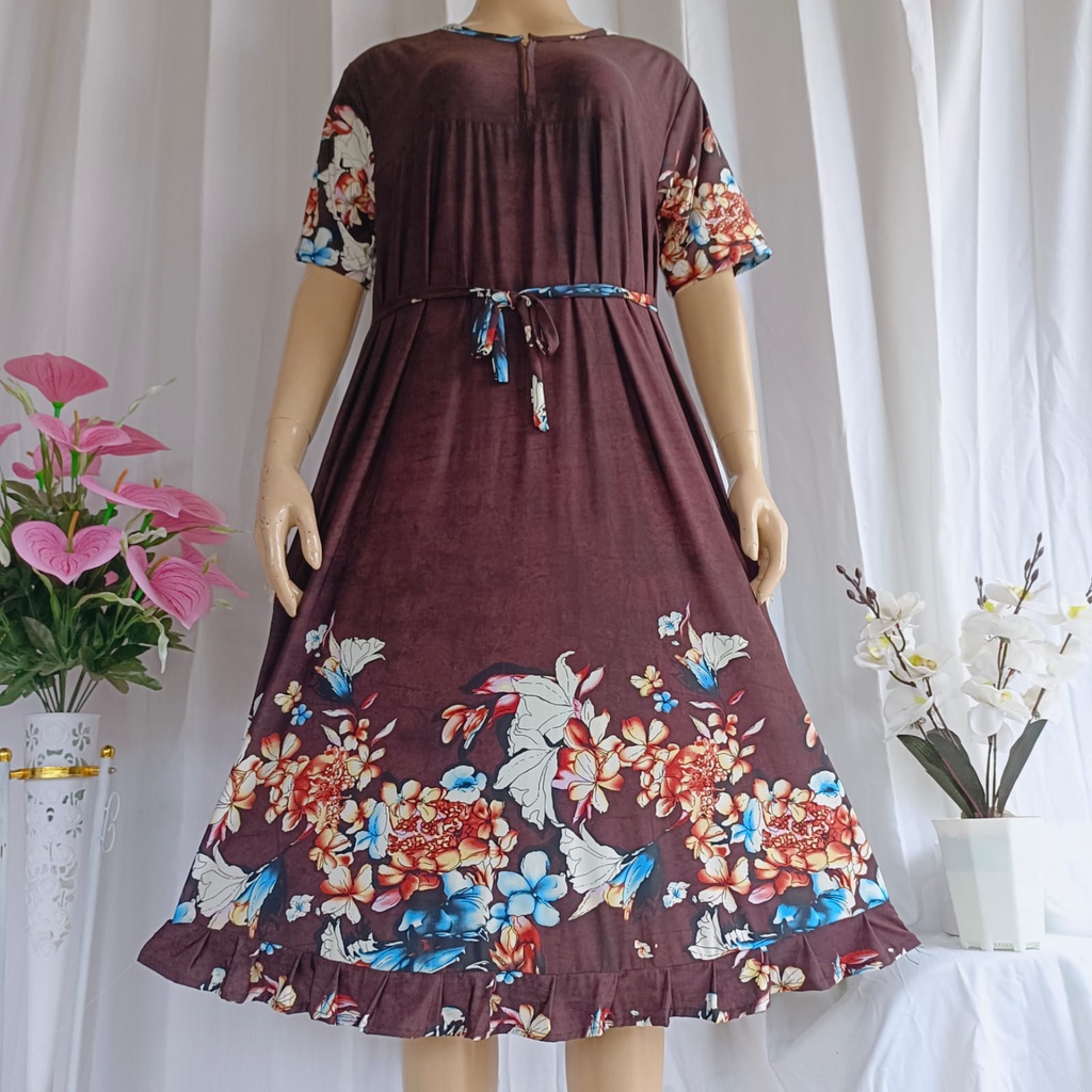 DASTER JERSEY SUPER LEMBUT & ADEM PREMIUM MOTIF BUNGA MAWAR TERBARU/DASTER JERSEY SUPER JUMBO TERLAR