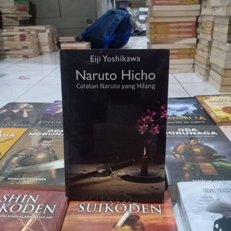 OBRAL Buku novel murah // novel sastra Jepang // fantasi // dewasa // fiksi // sejarah // Eiji yoshikawa // oda nobunaga // kiersten white // Alexia Chen // the magician // furinkazan // the earthsea cycle // Stephanie Anna // natisha // gerobak lee-Naruto hicho 1