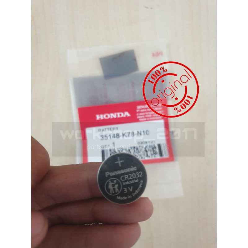 Battery Batre Remote Baterai remot PCX ADV SCOOPY VARIO 150 Honda Original
