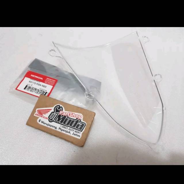 WIND SCREEN 64110-K64-N00 VISOR WIND SHIELD WINSIL CBR250RR CBR 250 BABY RR ORI AHM BUKAN JENONG