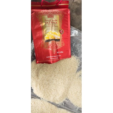 

beras basmati merk jazbaa isi 5 kg