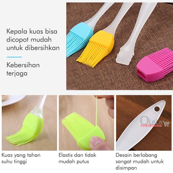 KUAS MINYAK SILIKON FOOD GRADE OLL-JP01