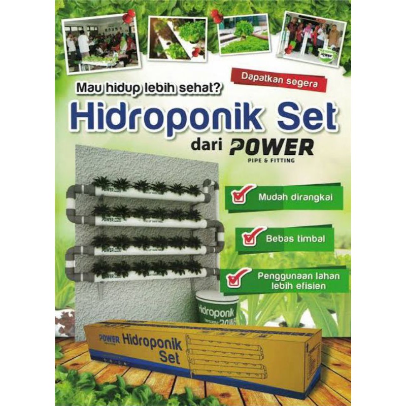 Hidroponik Set Power