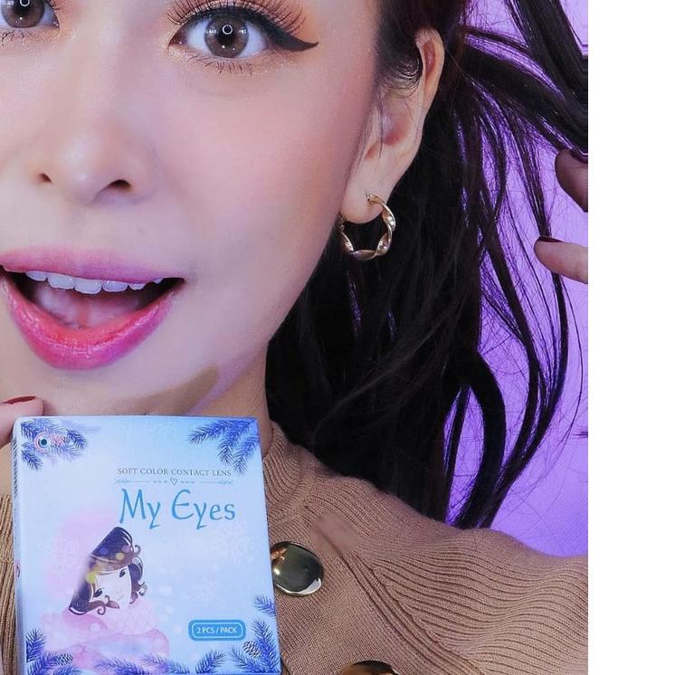 ۩ Softlens My Eyes DIA 14.50mm NORMAL GREY, GRAY, BROWN, BLUE 14.5mm / Soflense Soflens My Eye CTK /