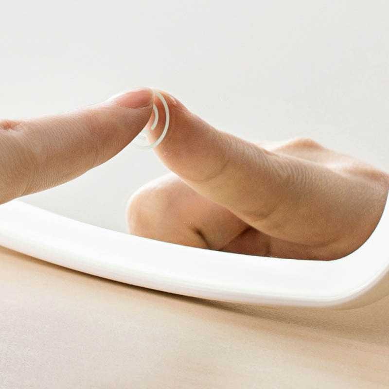 Paling Dicari ! Xiaomi Mijia Jordan&amp;Judy Cermin Makeup Mirror LED Light Recharge NV026