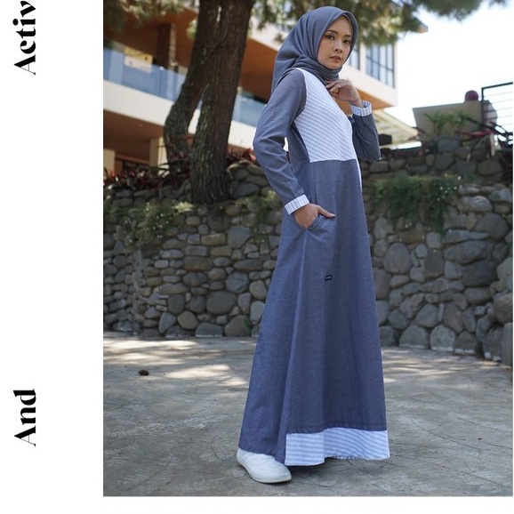 gamis syari upmore raina terbaru original