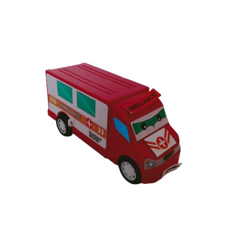 MAINAN MOBIL PEMADAM KEBAKARAN / PMK / FIRE ENGINE / FIRE FIGTHER ISI 3PC RKC02033-1