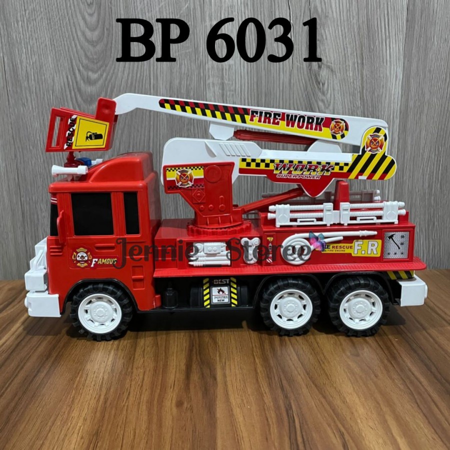 Mainan Anak Truck Damkar BP6031 Super Konstruksi