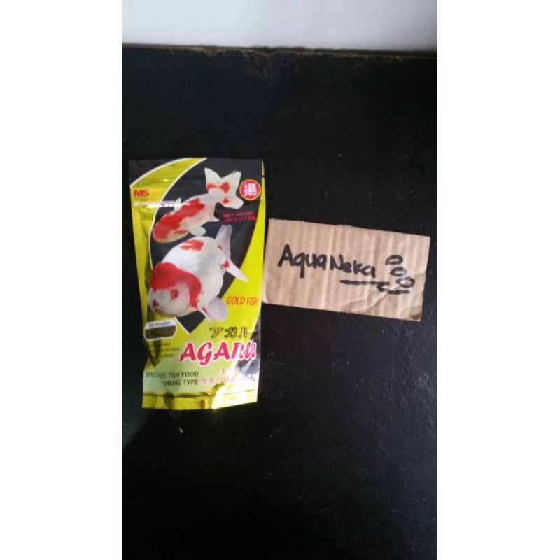 

Pelet ikan pakan ikan agaru tenggelam 100gr
